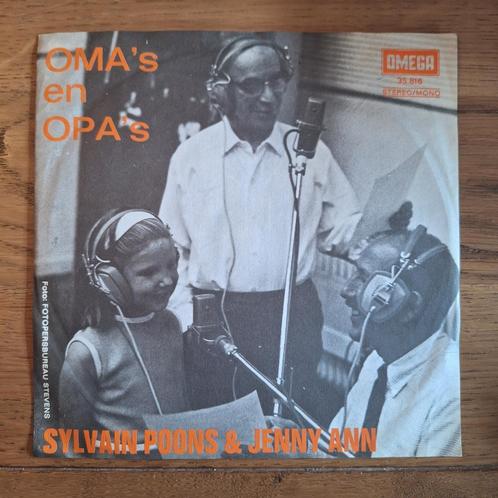 Sylvain Poons & Jenny Ann - Oma's en Opa's (035), Cd's en Dvd's, Vinyl Singles, Gebruikt, Nederlandstalig, Verzenden