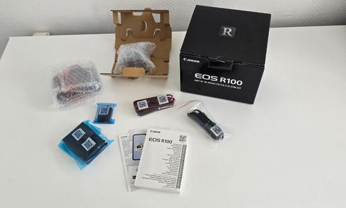 Canon EOS R100 Systeemcamera + RF-S 18-45MM Lens - Nieuw!, Audio, Tv en Foto, Fotocamera's Digitaal, Nieuw, Canon, Ophalen