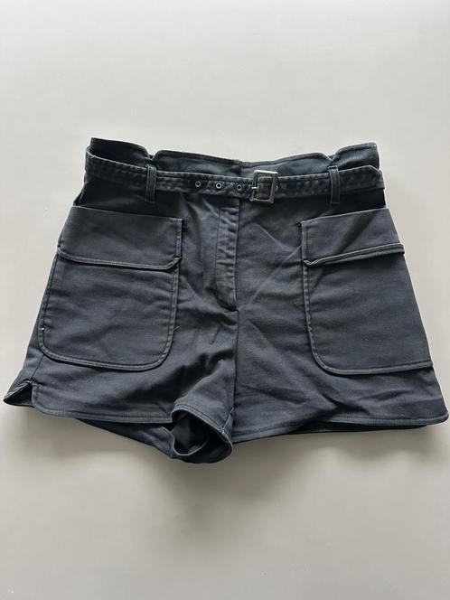 Mango short zwart maat 36, Kleding | Dames, Broeken en Pantalons, Zo goed als nieuw, Maat 36 (S), Zwart, Kort, Ophalen of Verzenden