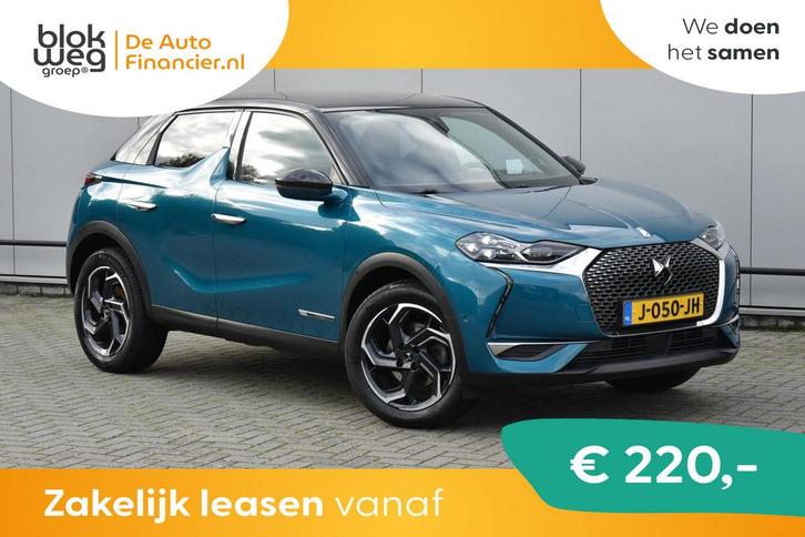 DS 3 Crossback 1.2 Aut. Clima Navi Leder Stoelv € 15.949,0, Auto's, DS, Bedrijf, Te koop, DS 3, ABS, Airbags, Airconditioning