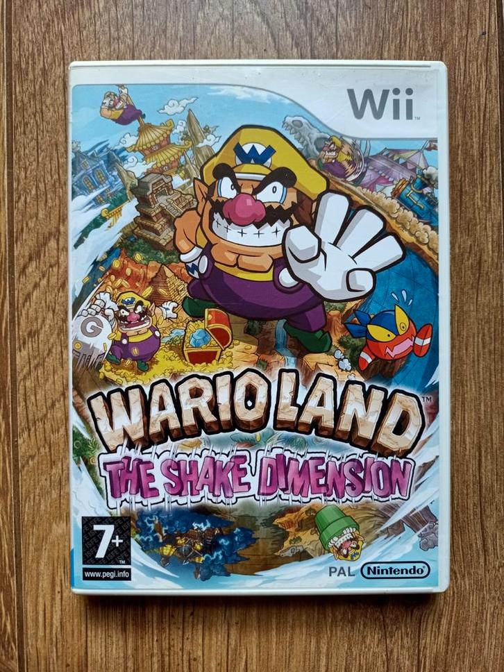 Wii Wario Land the Shake Dimension compleet, Spelcomputers en Games, Games | Nintendo Wii, Zo goed als nieuw, Avontuur en Actie