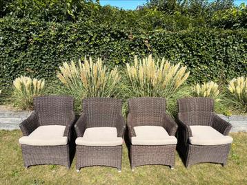 4 Seasons Outdoor (4SO) Valentine dining stoelen + kussens! beschikbaar voor biedingen