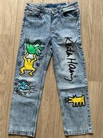 Keith Haring Jeans 134, Kinderen en Baby's, Kinderkleding | Maat 134, Broek, Jongen of Meisje, H&M, Ophalen of Verzenden