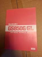 Suzuki GS850G/GL Technische Bulletin - Nieuw Model, Motoren, Ophalen of Verzenden, Suzuki