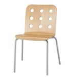 4 Ikea Jules Eetkamerstoelen, Ophalen, Gebruikt, Bruin, Vier