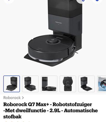 Roborock Q7 Max+ Robotstofzuiger - Nieuwstaat! beschikbaar voor biedingen