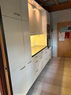 Complete keuken incl. SMEG fornuis,, Huis en Inrichting, Ophalen, Gebruikt, Overige materialen, Wit