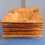 Handgemaakte borden uit Tunesië, Huis en Inrichting, Keuken | Servies, Gebruikt, Ophalen of Verzenden, Bord(en), Overige stijlen