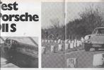 Roadtest PORSCHE 911S / 911 S, Autovisie 1971 (NL)., Nieuw, Ophalen of Verzenden, Autovisie, Porsche