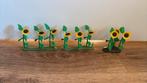 Playmobil losse onderdelen zonnenbloemen in het veld, Ophalen of Verzenden, Gebruikt, Los playmobil