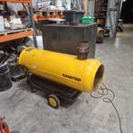 Grote indirect gestookte heteluchtkanon externe dieseltank, Ophalen