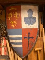 Een prachtig handgemaakt middeleeuws Ridder schild., Antiek en Kunst, Ophalen of Verzenden