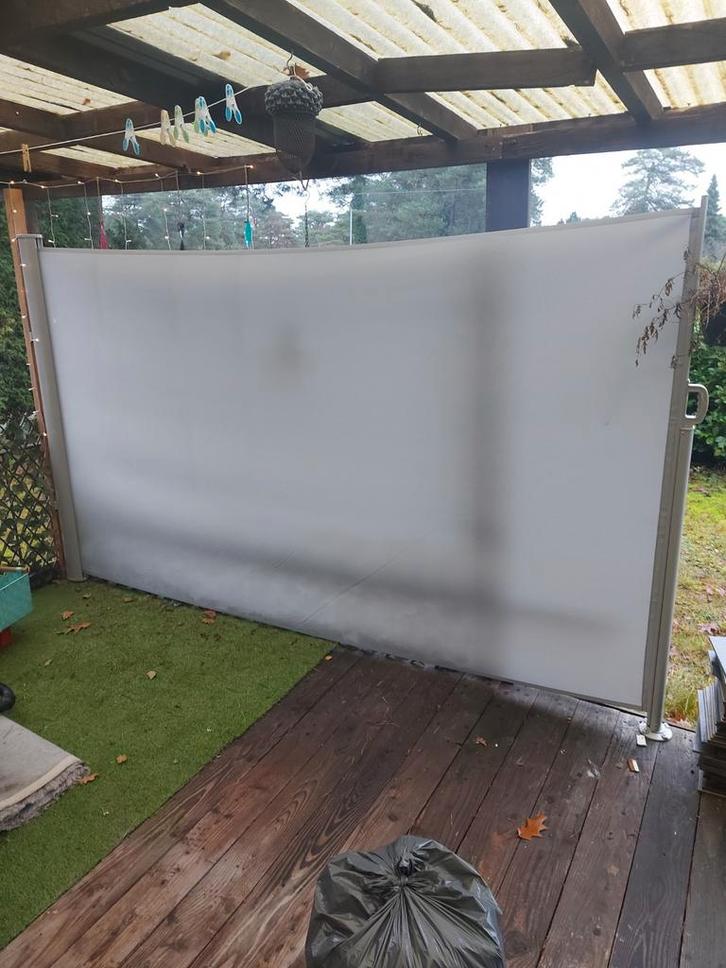 Windscherm voor terras of balkon, Tuin en Terras, Tuinschermen, Gebruikt, Kunststof, 150 tot 200 cm, 200 cm of meer, Ophalen of Verzenden