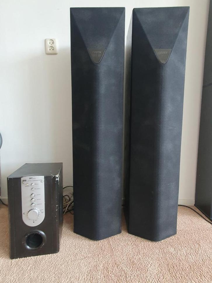 Speakerset SONY en subwoofer DK Digital, Audio, Tv en Foto, Luidsprekers, Gebruikt, Subwoofer, 120 watt of meer, Sony, Ophalen
