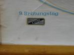 Vintage schoolplaat Kippenei / Hühnerei (Entwicklung), Ophalen of Verzenden, Natuur en Biologie