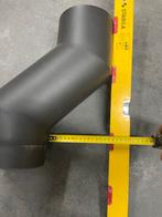 Kachelpijp bocht - Rookkanaal-verloopbocht, Ophalen, 30 tot 80 cm, Gebruikt, Kachel
