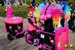 Fiets met kar, aggregaat & muziekboxen - Carnaval/Feest, Ophalen, Gebruikt