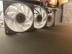 Set van 3 PC Fans, Computers en Software, Computerkoelers, Ophalen of Verzenden, Gebruikt, Luchtkoeling