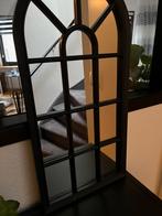 Spiegel zwart ( kunstof) zgan, Huis en Inrichting, Woonaccessoires | Spiegels, Ophalen, Minder dan 50 cm, Zo goed als nieuw, Minder dan 100 cm