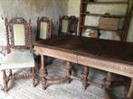 Stoelen en tafel antiek, Antiek en Kunst, Ophalen
