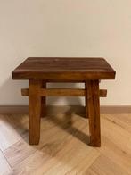 Mooi eiken krukje in goede staat, Huis en Inrichting, Krukjes, Ophalen, Zo goed als nieuw, Hout