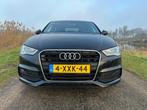 Audi A3 Limousine 1.4 TFSI CoD Ambition Automaat / 2x S-line, Auto's, Gebruikt, 150 pk, Leder en Stof, Zwart