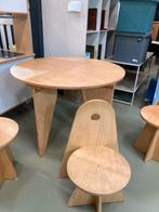 HoutenRolf kinder tafel met 3 stoelen - Knutselhoek, Rolf, Gebruikt, Ophalen of Verzenden, W