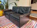 Originele tweezitsbank Vitsoe RZ 620 Dieter Rams Bauhaus, Huis en Inrichting, Ophalen, Tweepersoons, Mid Century, Leer