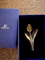 Swarovski Kristallen gele Tulp met Doos, Verzamelen, Swarovski, Ophalen of Verzenden, Zo goed als nieuw, Figuurtje