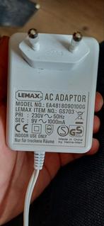 Lemax adapter 9V gezocht!, Ophalen of Verzenden, Zo goed als nieuw