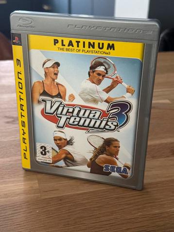 Virtua Tennis 3 Platinum - PS3 - Top Tennis Game! beschikbaar voor biedingen