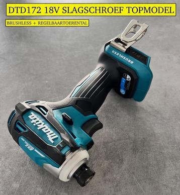 MAKITA DTD172Z 18v ACCU SLAGSCHROEVENDRAAIER &DTD153 SLAGTO beschikbaar voor biedingen