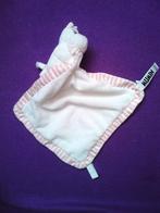 MOOMIN Knuffeldoekje HOND MUMIN. WIT - ROZE  **Nieuw**, Kinderen en Baby's, Speelgoed | Knuffels en Pluche, Ophalen of Verzenden