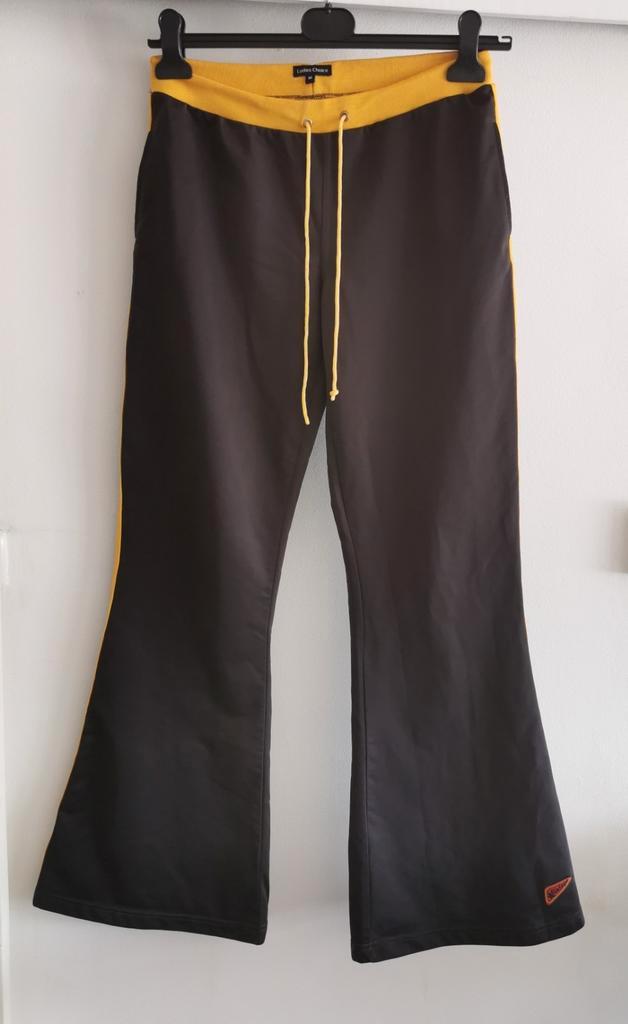 Ladies Choice broek met uitlopende pijpen mt. M, Kleding | Dames, Broeken en Pantalons, Zo goed als nieuw, Maat 38/40 (M), Bruin