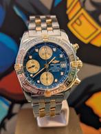 Breitling Chrono Cockpit Blauwe wijzerplaat, Sieraden, Tassen en Uiterlijk, Horloges | Heren, Ophalen of Verzenden, Zo goed als nieuw