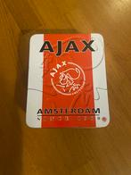 Ajax trommel 23 x 20 cm, Ophalen of Verzenden, Ajax