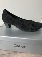 Mooie zwart suede pump met strass steentjes, Ophalen, Pumps, Zwart, Gabor