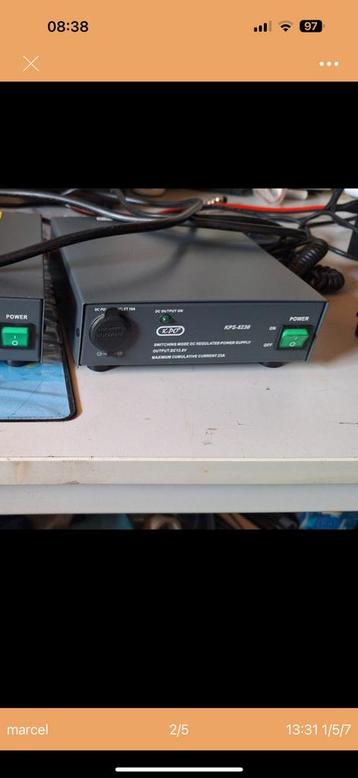 Zeer nette en goede voedingen voor HF set 100 watt beschikbaar voor biedingen