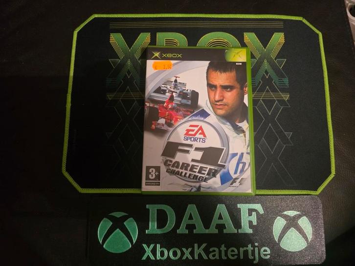F1 career challenge - Xbox original, Spelcomputers en Games, Games | Xbox Original, Zo goed als nieuw, Racen en Vliegen, 3 spelers of meer