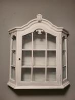 Charmant wit vitrinekastje, Huis en Inrichting, Kasten | Vitrinekasten, Ophalen, Gebruikt