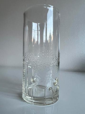 IITTALA Nuutajarvi FLORA Vaas Oiva Toikka 60’s  Ø7,5 beschikbaar voor biedingen