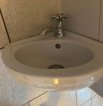 Hoekfontein Hudson Reed met kraantje, Doe-het-zelf en Verbouw, Sanitair, Ophalen, Gebruikt, Chroom, Wastafel