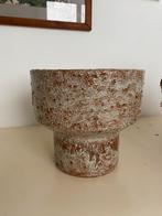 Mooie zeventies bloempot, Ophalen, Rond, Zo goed als nieuw, Minder dan 25 cm