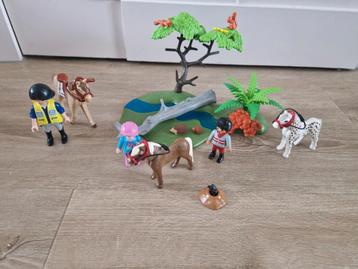 Playmobil paarden buitenrit maken beschikbaar voor biedingen