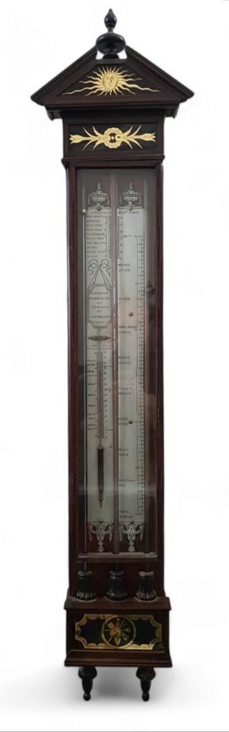 546. Bakbarometer J.M. Pagani Groningen, ca. 1800-1840, Antiek en Kunst, Antiek | Overige Antiek, Ophalen of Verzenden