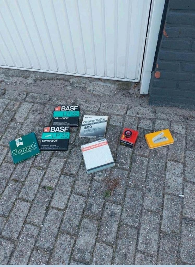 Shamrock basef Banden Bandrecorder reel slicer enz, Audio, Tv en Foto, Bandrecorders, Ophalen of Verzenden