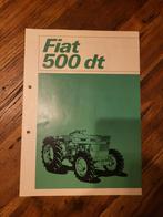 Tractor folder Fiat 500 dt, Ophalen of Verzenden, Zo goed als nieuw