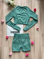 Gymshark setje Vital Seamless maat xs groen, Ophalen of Verzenden, Maat 34 (XS) of kleiner, Groen, Gymshark