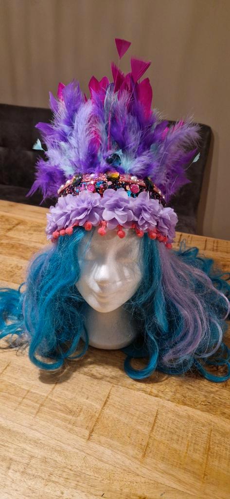 Verentooi handgemaakt carnaval, Kleding | Dames, Carnavalskleding en Feestkleding, Nieuw, Accessoires, Carnaval, Ophalen of Verzenden