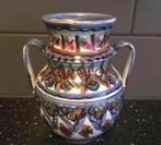 Handbeschilderd Dok Vaasje met Handvatten, Antiek en Kunst, Verzenden